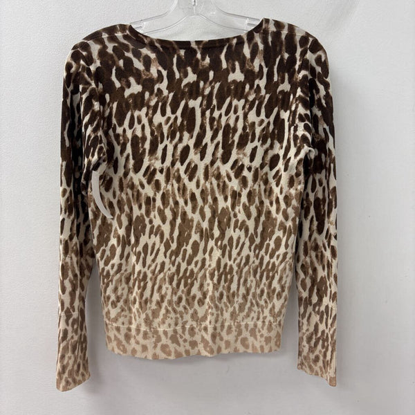 sao paolo WOMEN'S CARDIGAN leopard print S/38