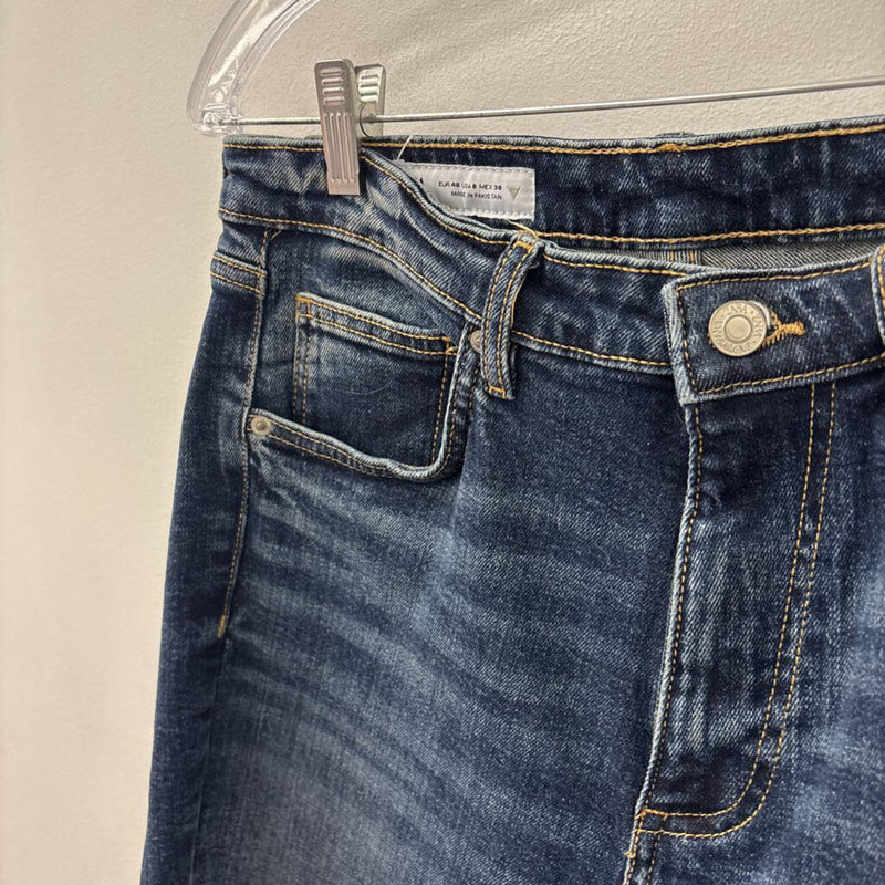 ZARA WOMEN'S JEANS blue 8