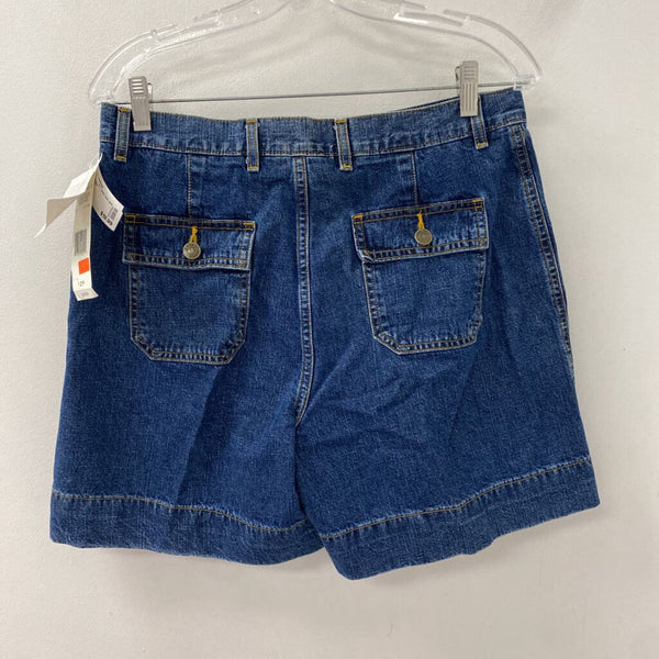 JNY jones new york WOMEN'S SHORTS blue 12