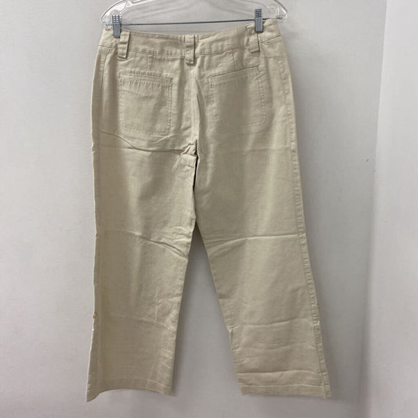 HAGGAR WOMEN'S PANTS beige 10P