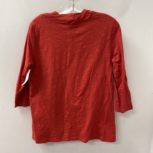 NEON BUDDHA WOMEN'S TOP red M