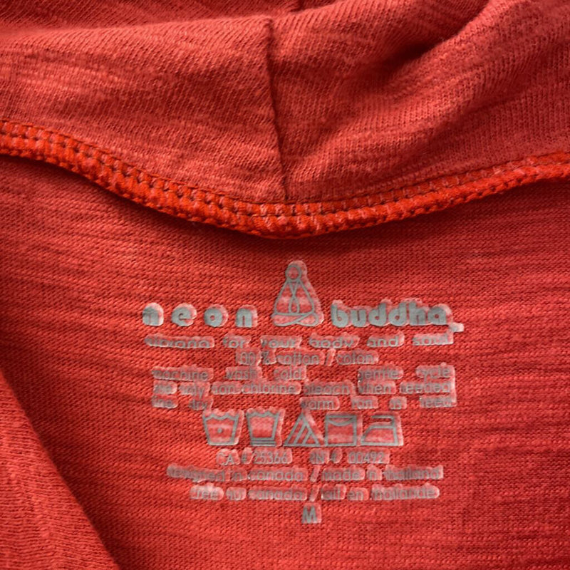 NEON BUDDHA WOMEN'S TOP red M