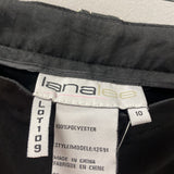 LANALEE WOMEN'S CAPRIS black white 10