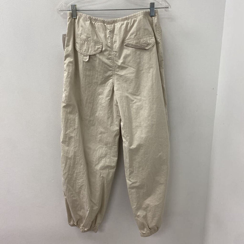 H&M WOMEN'S PANTS beige XXS