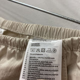 H&M WOMEN'S PANTS beige XXS