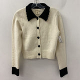 Jessica Simpson WOMEN'S CARDIGAN cream black mix M