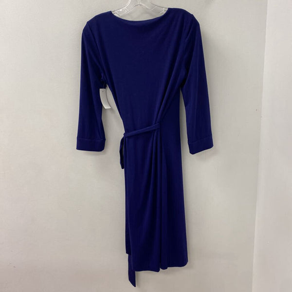 DIANE von FURSTENBERG WOMEN'S DRESS navy 8