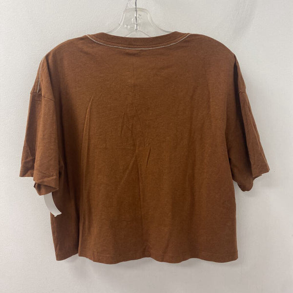 EVERLANE WOMEN'S T-SHIRT terracota S