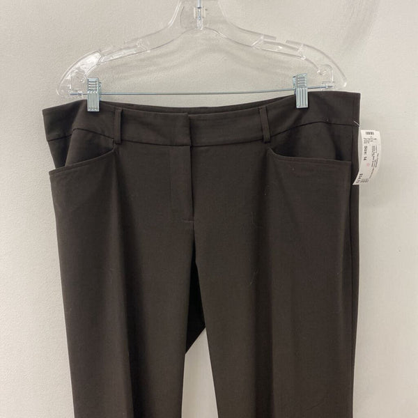 MICHAEL/Michael Kors WOMEN'S PANTS dark brown 14