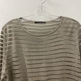 luisa cerano WOMEN'S SWEATER gold grey mix 14