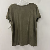 A NEW DAY WOMEN'S T-SHIRT olive gold mix L