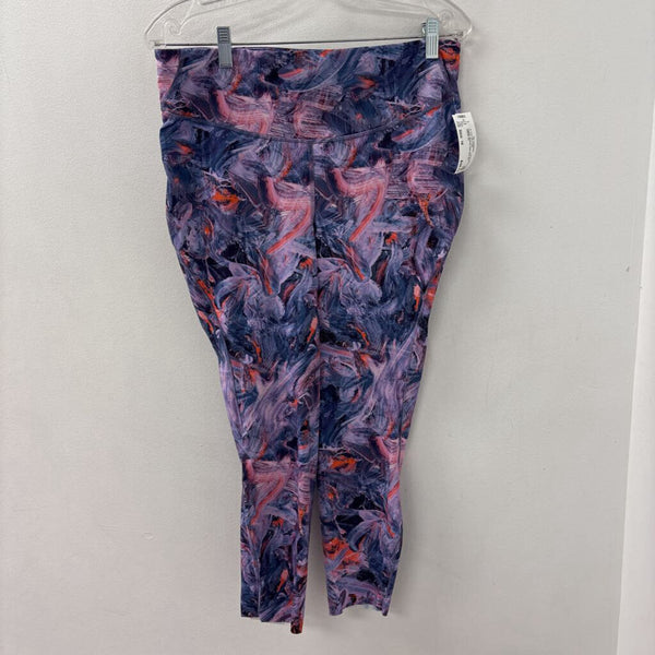 LULULEMON WOMEN'S ACTIVE BOTTOM pink blue mix 14