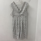 MELANIE LYNE WOMEN'S DRESS silver grey mix 12
