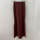 JAY GODFREY WOMEN'S PANTS burgundy 0