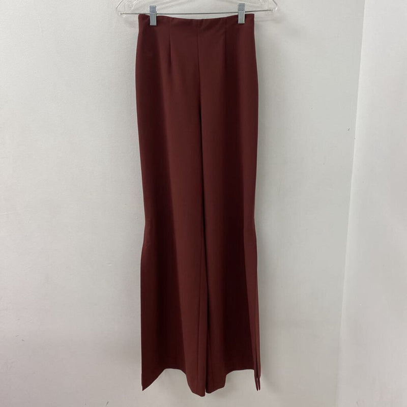 JAY GODFREY WOMEN'S PANTS burgundy 0