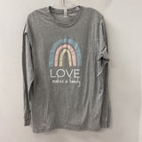 WOMEN'S T-SHIRT grey L