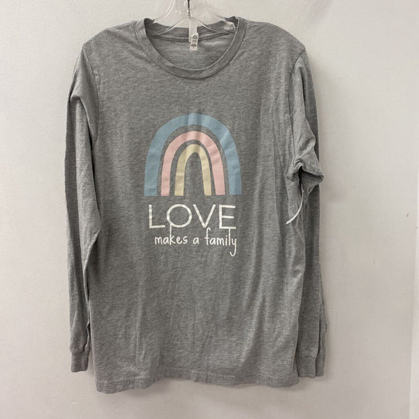 WOMEN'S T-SHIRT grey L