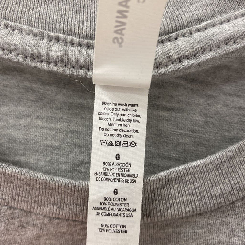WOMEN'S T-SHIRT grey L