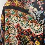 IMPERIAL WOMEN'S BLOUSE/SHIRT black red multi M