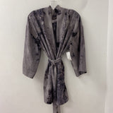 WOMEN'S KIMONO/DUSTER purple grey M