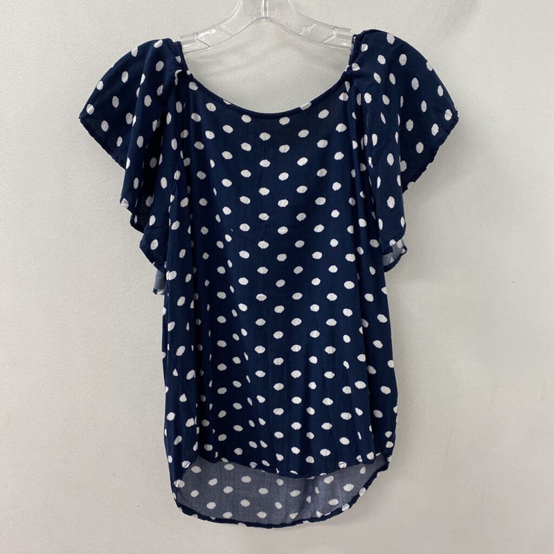 Molly Bracken WOMEN'S BLOUSE/SHIRT navy white S