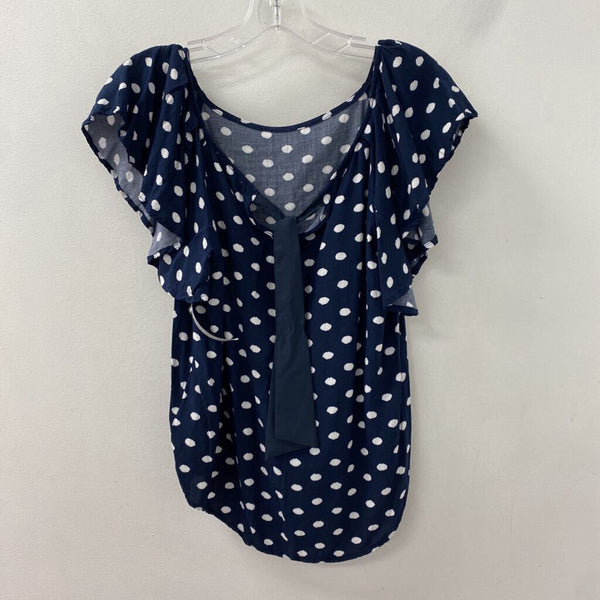 Molly Bracken WOMEN'S BLOUSE/SHIRT navy white S
