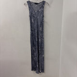 ALL SAINTS WOMEN'S DRESS grey white M