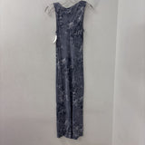ALL SAINTS WOMEN'S DRESS grey white M