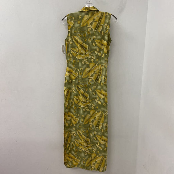 BALI WOMEN'S DRESS green yellow S