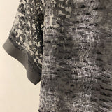 OAK + FORT WOMEN'S BLOUSE/SHIRT black grey S