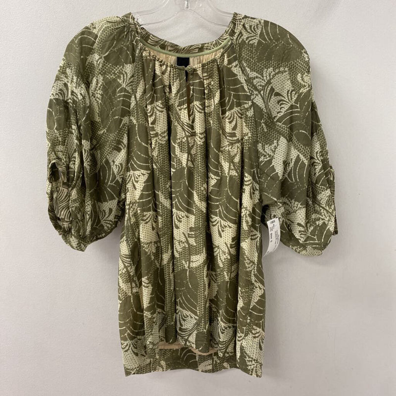 VERO MODA WOMEN'S BLOUSE/SHIRT olive beige S