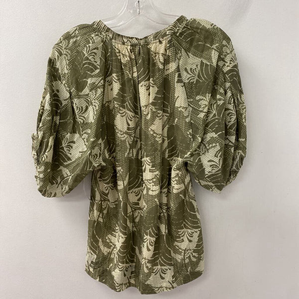 VERO MODA WOMEN'S BLOUSE/SHIRT olive beige S