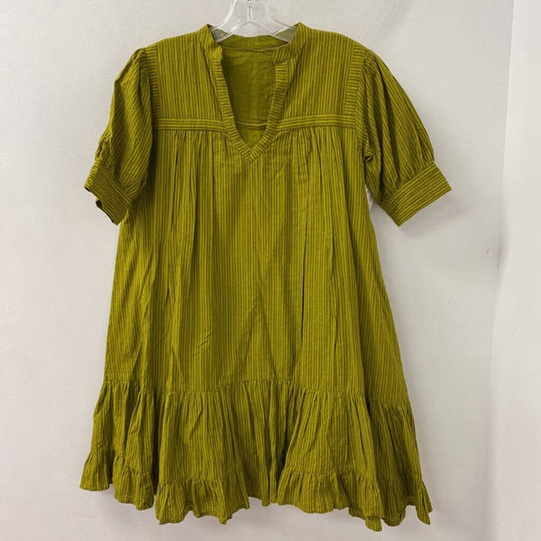 WOMEN'S DRESS chartreuse grey S