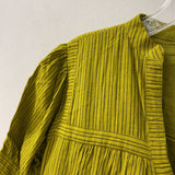 WOMEN'S DRESS chartreuse grey S