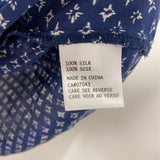 CYNTHIA ROWLEY WOMEN'S BLOUSE/SHIRT navy white S