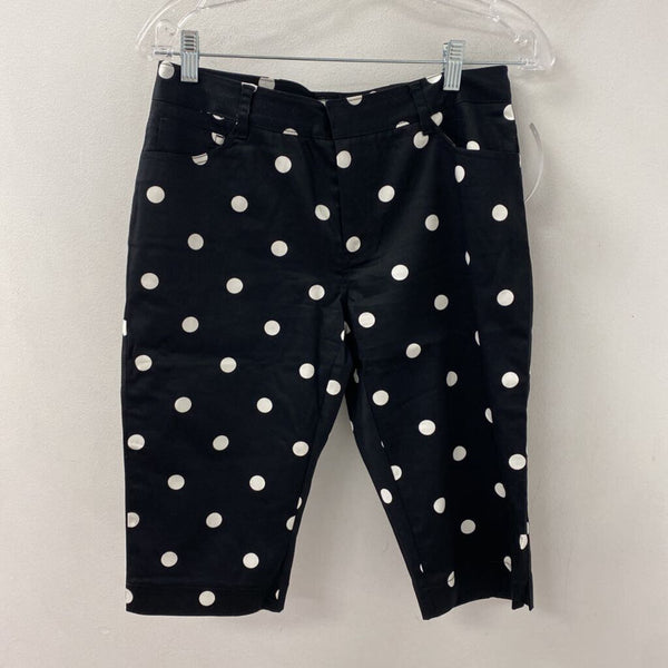 TRISTAN WOMEN'S SHORTS black white 8