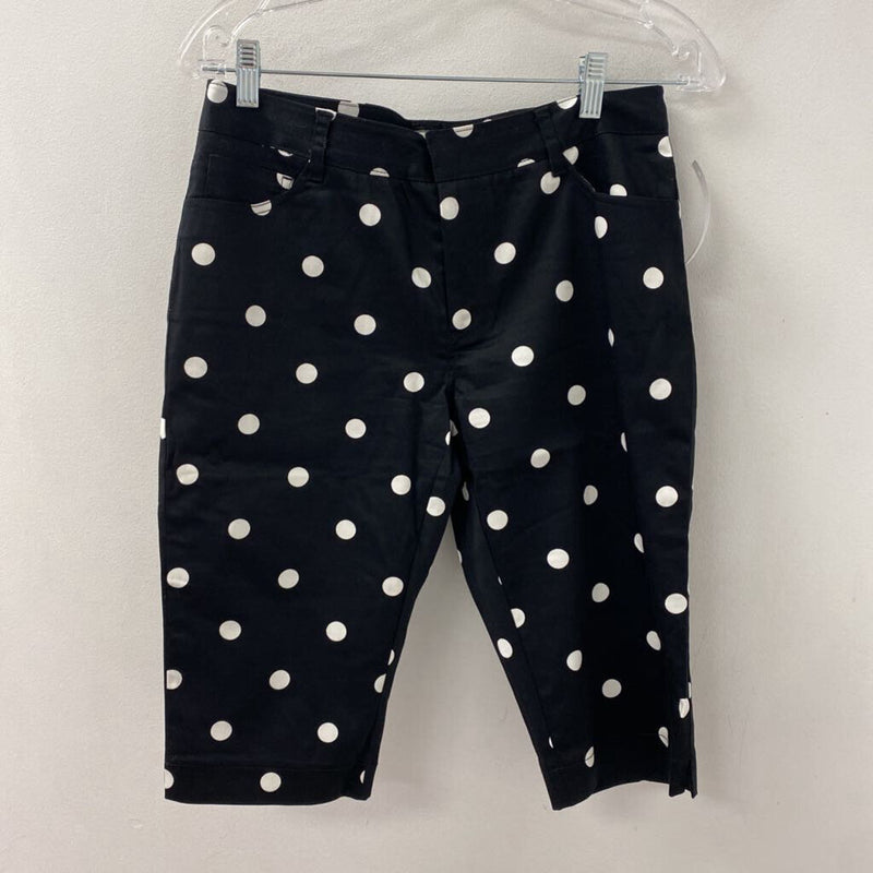TRISTAN WOMEN'S SHORTS black white 8