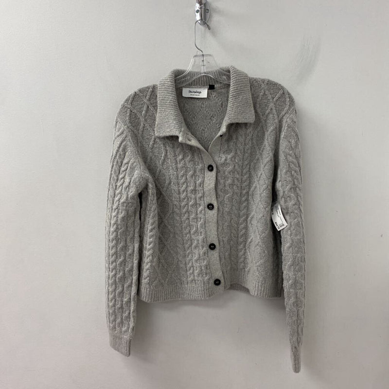 THURSDAYS WOMEN'S CARDIGAN grey M