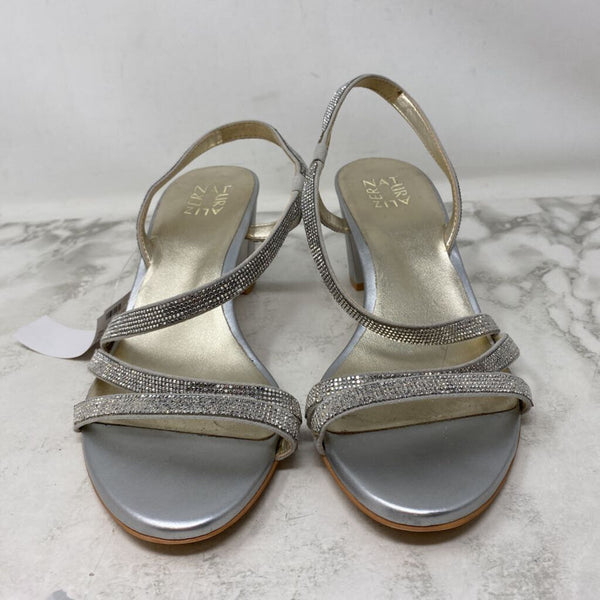 NATURALIZER WOMEN'S HEELS silver 10