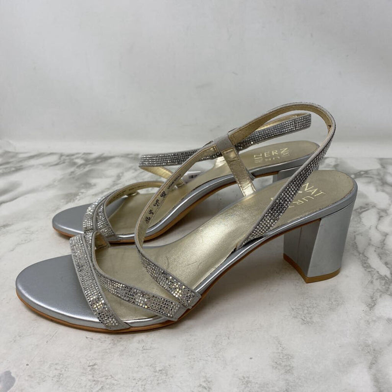 NATURALIZER WOMEN'S HEELS silver 10