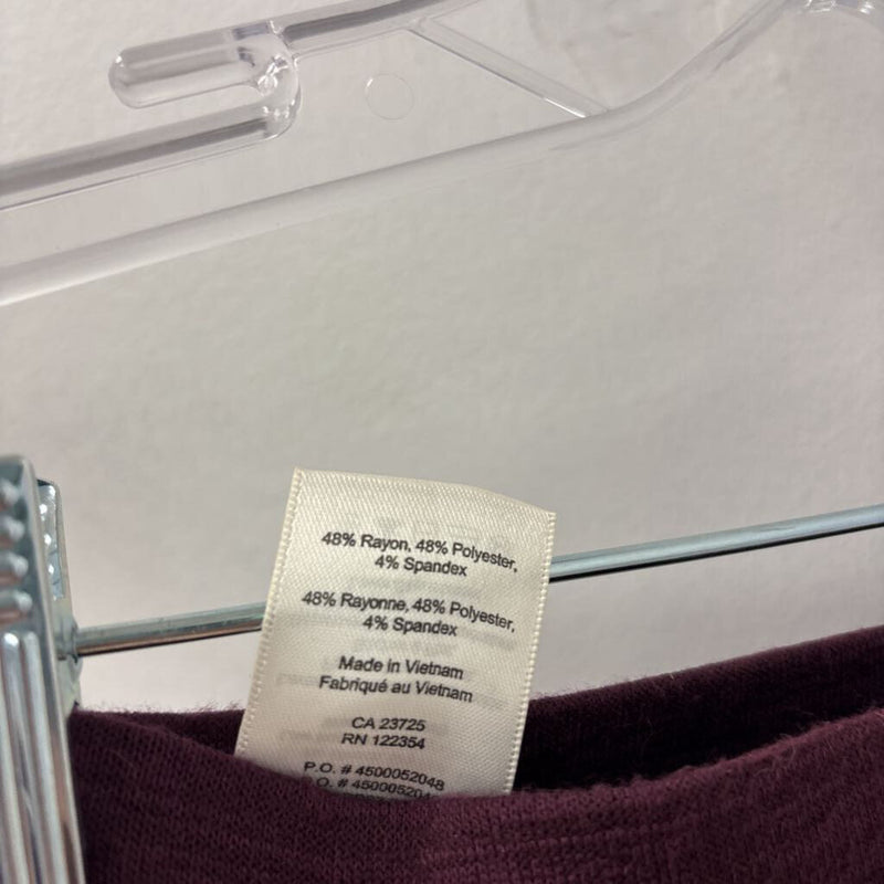 WILFRED WOMEN'S SKIRT burgundy XS