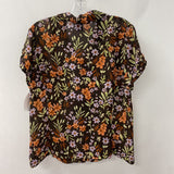 NORTON MCNAUGHTON WOMEN'S BLOUSE/SHIRT brown orange green purple 14