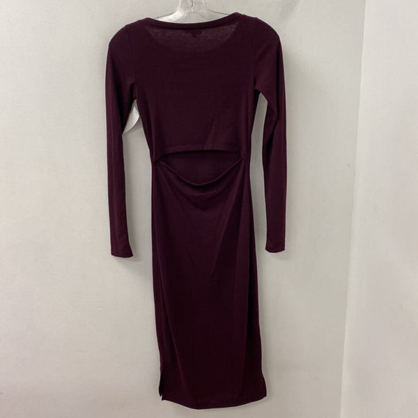 WILFRED WOMEN'S DRESS burgundy XS