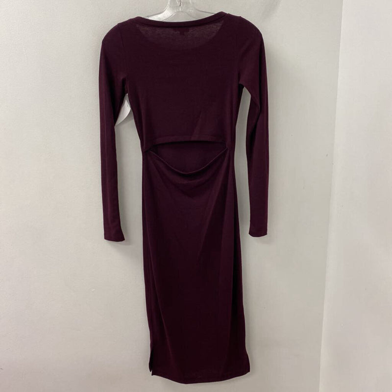 WILFRED WOMEN'S DRESS burgundy XS
