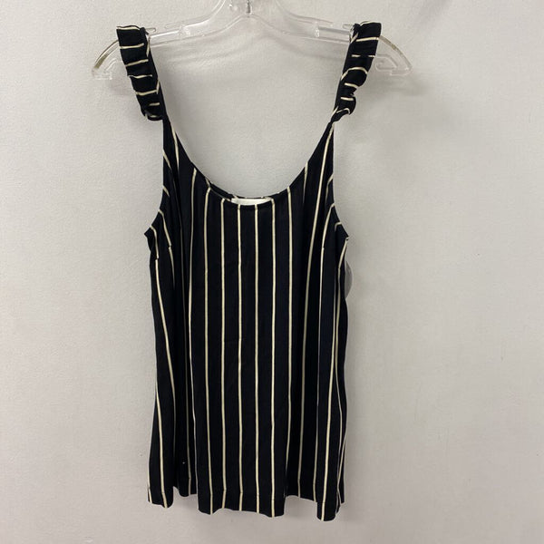 just WOMEN'S TANK/CAMI black white M