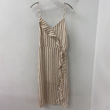 everly WOMEN'S DRESS beige white L
