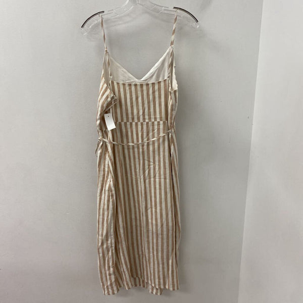 everly WOMEN'S DRESS beige white L