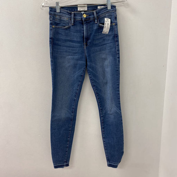 FRAME WOMEN'S JEANS blue S/28