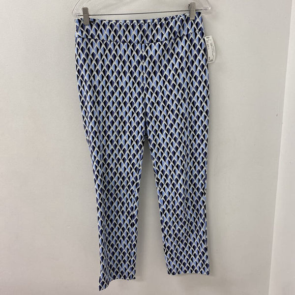 LISETTE L WOMEN'S PANTS blue white black L