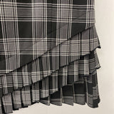 BEBE WOMEN'S SKIRT black white 4